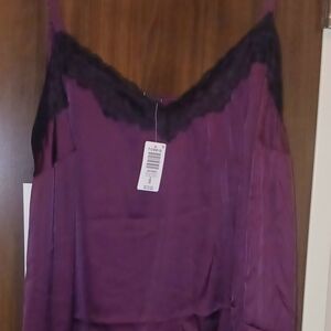 Torrid Deep Purple Lace Chemise SIZE 5X 28
